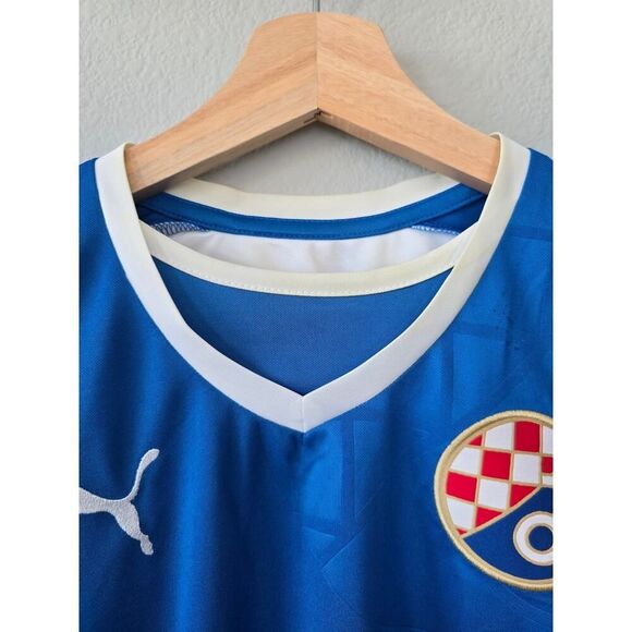 Puma Dinamo Zagreb Home Jersey 2013-14 Blue Football Shirt Men's Small Croatia - Picture 2 of 8